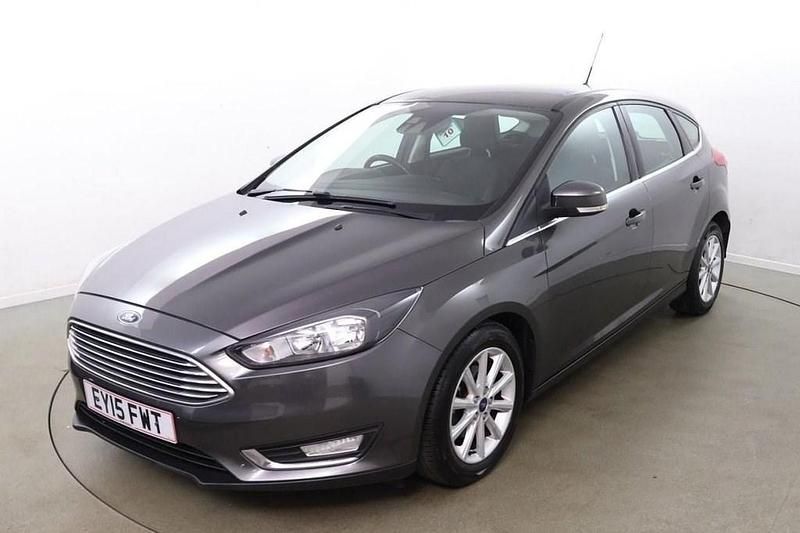 Grey Used 2015 Ford Focus Titanium Hatchback | £7,890 (Fair price) - Image 1/4