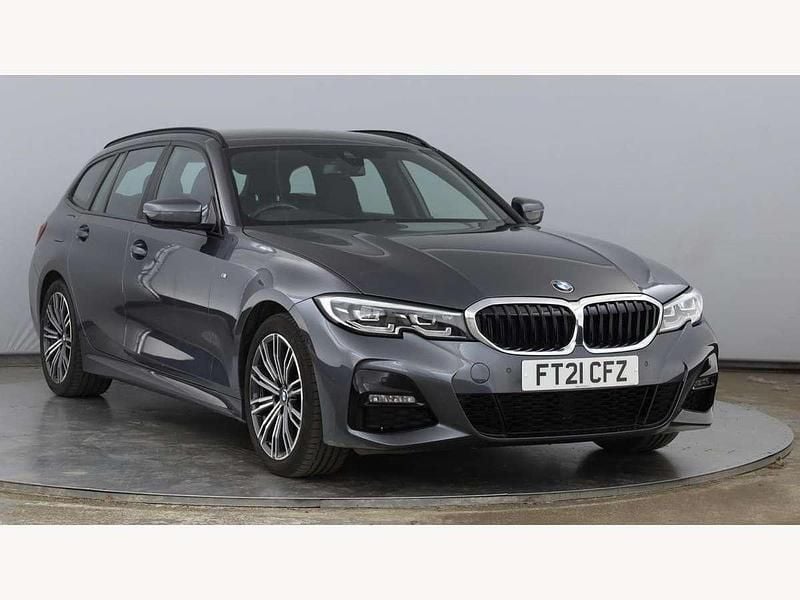 Grey Used 2021 BMW 320 M Sport Estate | £25,995 (A bit pricey) - Image 1/4