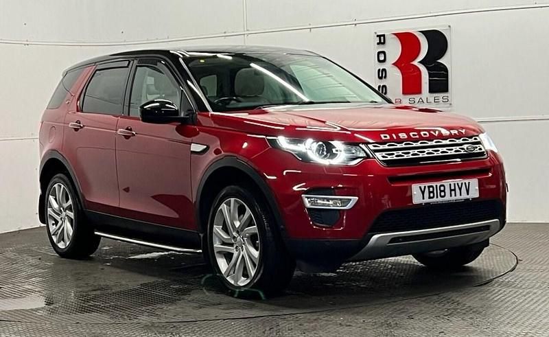 Red Used 2018 Land Rover Discovery Sport HSE Luxury SUV | £16,995 (Fair price) - Image 1/4