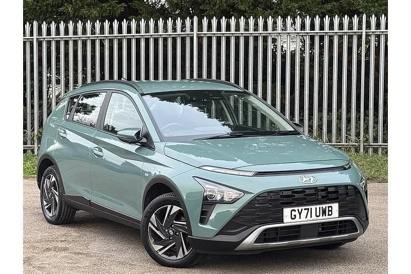 Green Used 2021 Hyundai Bayon SE SUV | £13,636 (Fair price) - Image 1/4