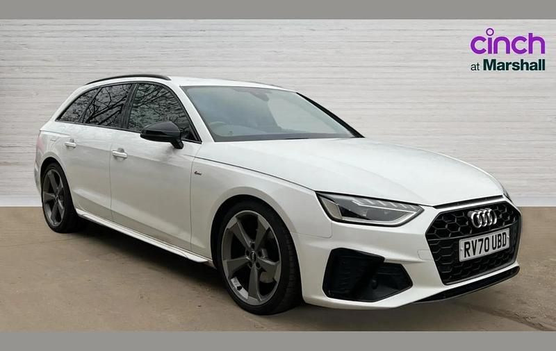 White Used 2020 Audi A4 Black Edition Estate | £18,290 (A bit pricey) - Image 1/4