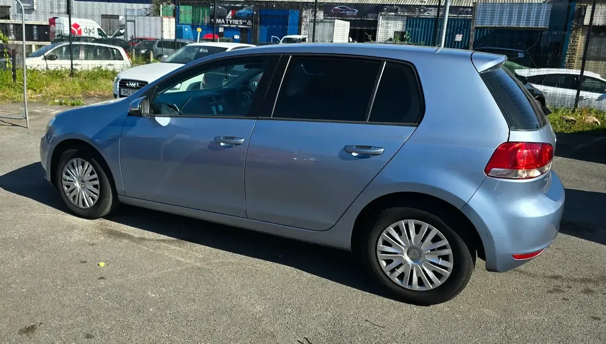 Used VW Golf VI S 105 HP (77 kW) 2011 Blue Hatchback