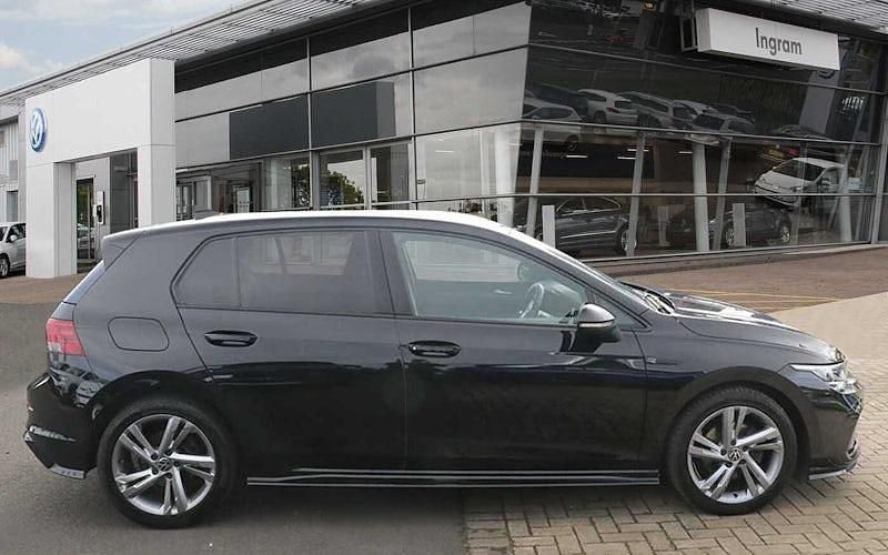 Used VW Golf VIII R-line 131 HP (96 kW) 2023 Black Hatchback