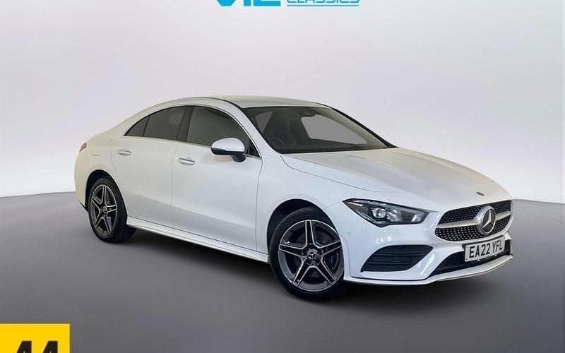 Used Mercedes CLA250e AMG Line Premium 218 HP (160 kW) 2022 White Sedan