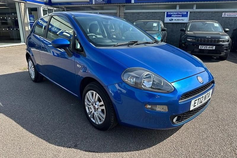 Blue Used 2012 Fiat Punto Easy Hatchback | £3,995 (Fair price) - Image 1/1