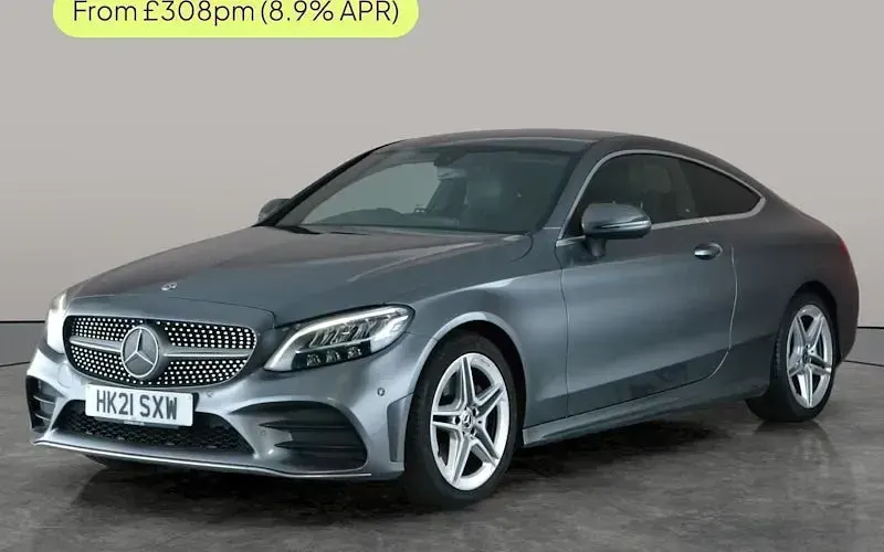 Usado Mercedes C200 AMG line 184 HP (135 kW) 2022 Coupé