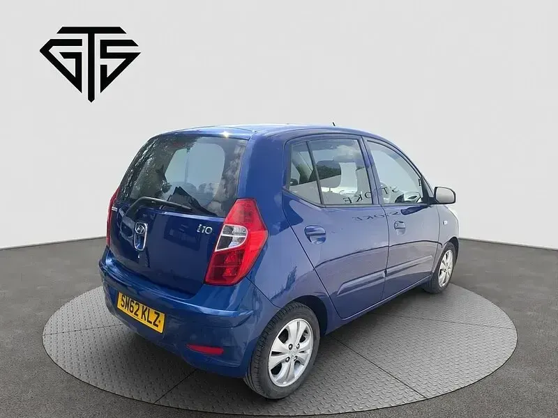 Used Hyundai i10 Active 2012 Blue Hatchback