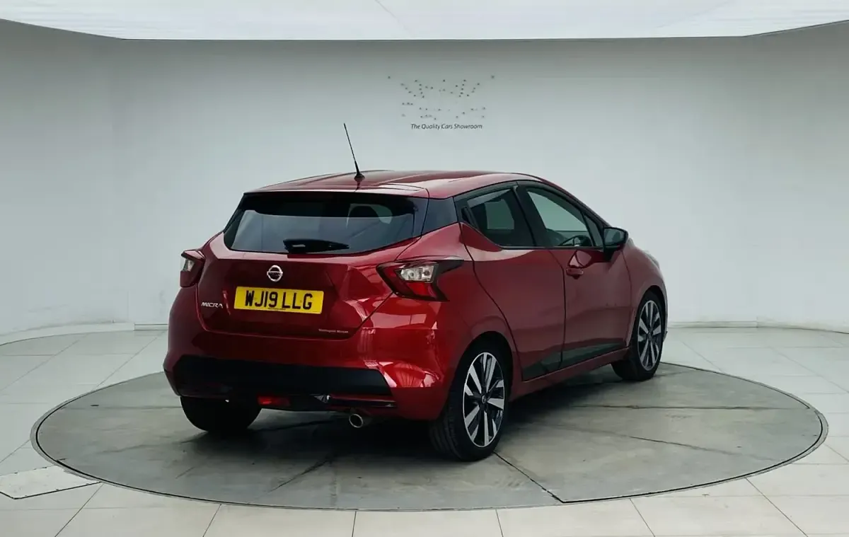 Used Nissan Micra Tekna 2019 Red Hatchback