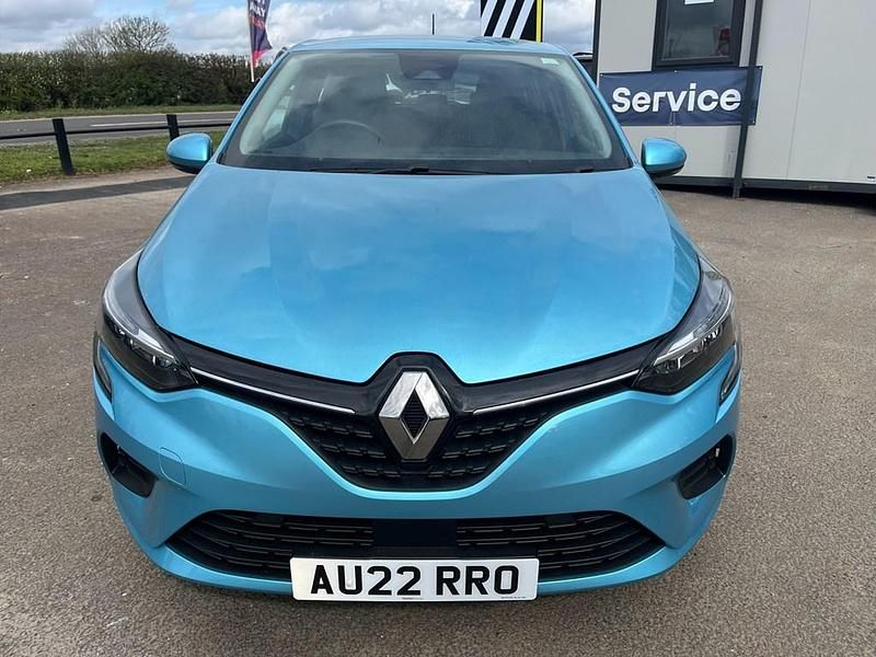 Usado Renault Clio V Iconic 2022 Azul Citadino