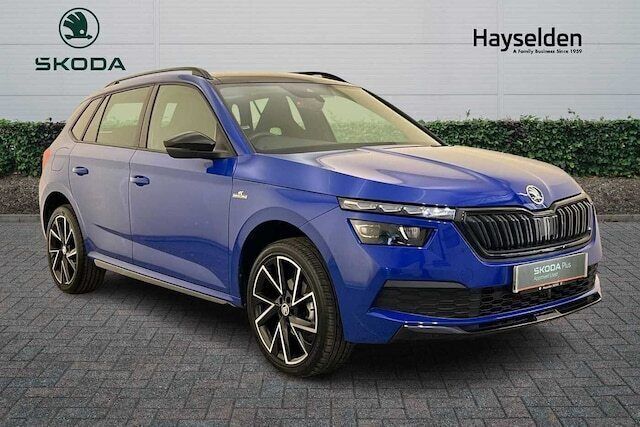 Energy blue Used 2023 Skoda Kamiq Monte Carlo SUV | £20,695 - Image 1/4
