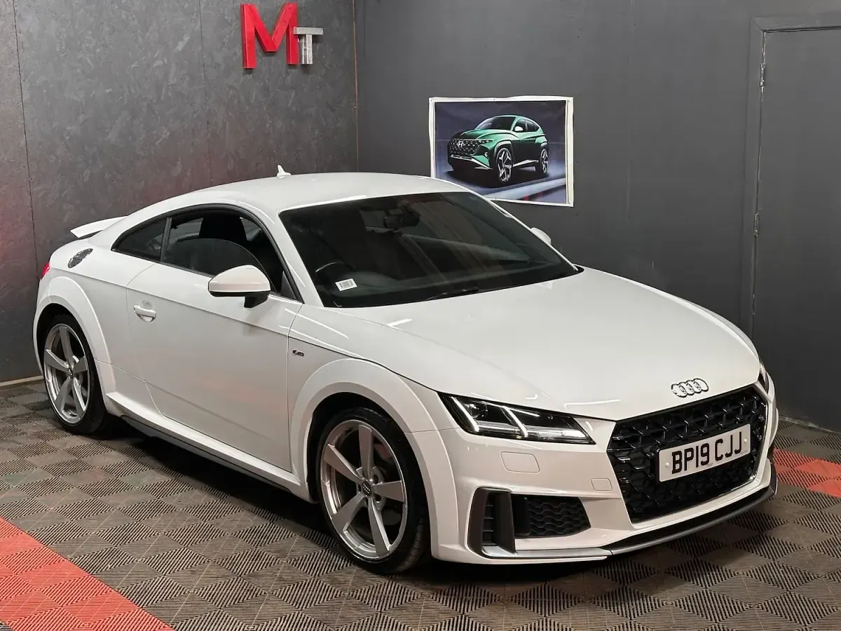 Used Audi TT S-Line 197 HP (144 kW) 2019 White Coupe