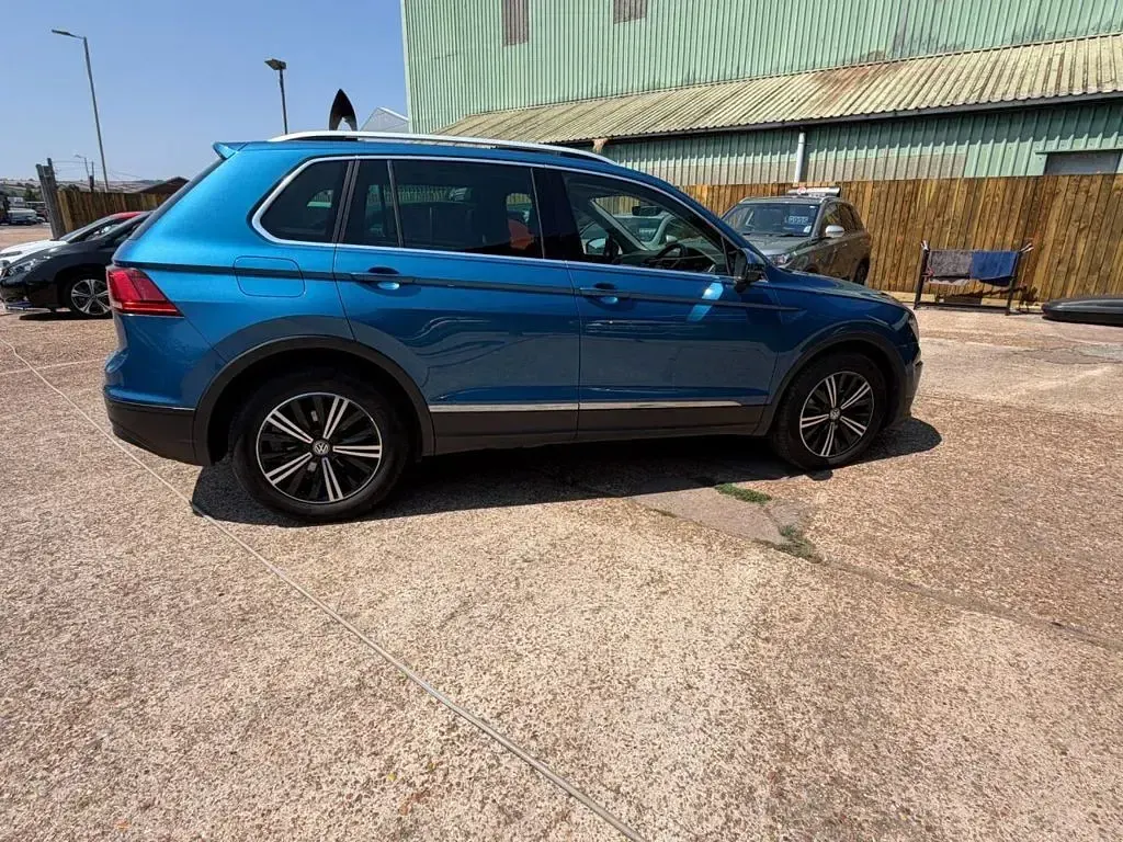 Used VW Tiguan SE 150 HP (110 kW) 2018 Blue SUV