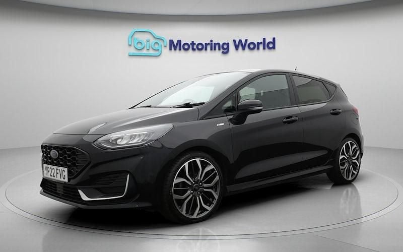 Used Ford Fiesta ST-Line 101 HP (74 kW) 2022 Black Hatchback