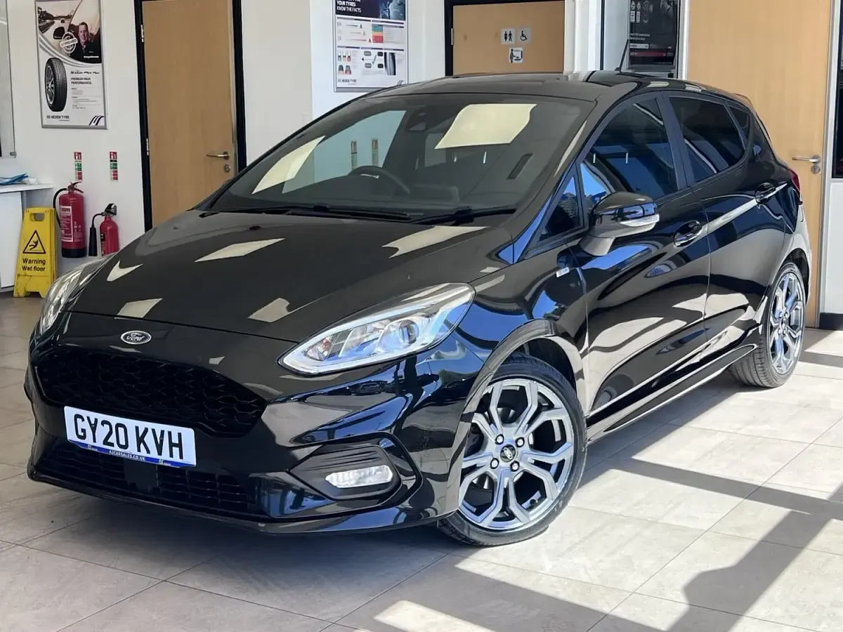 Used Ford Fiesta ST-Line 125 HP (91 kW) 2020 Black Hatchback
