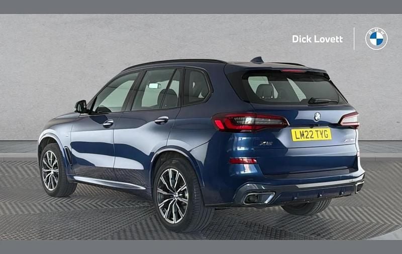 Used BMW X5 M Sport 281 HP (206 kW) 2022 Blue SUV