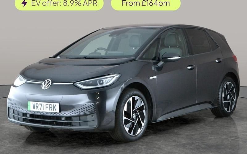 Used VW ID.3 Pro Performance 150 kW (204 HP) 2021 Grey Hatchback