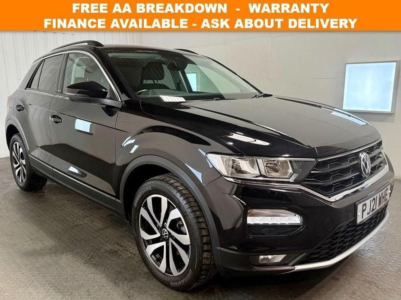 Black Used 2021 VW T-Roc Active SUV | £18,995 (Fair price) - Image 1/3