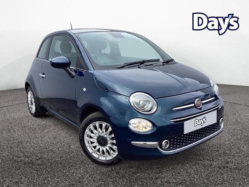 Blue Used 2023 Fiat 500 S Hatchback | £9,040 - Image 1/4