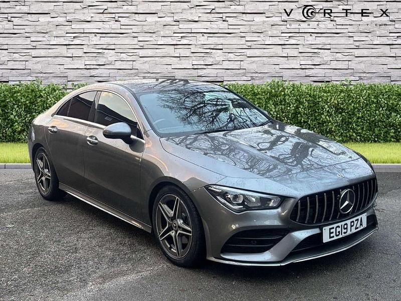 Grey Used 2019 Mercedes CLA180 AMG Line Premium Sedan | £15,750 (Fair price) - Image 1/3