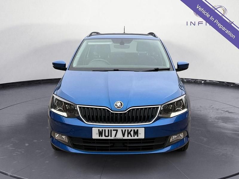 Used Skoda Fabia SE L 110 HP (80 kW) 2017 Blue Estate
