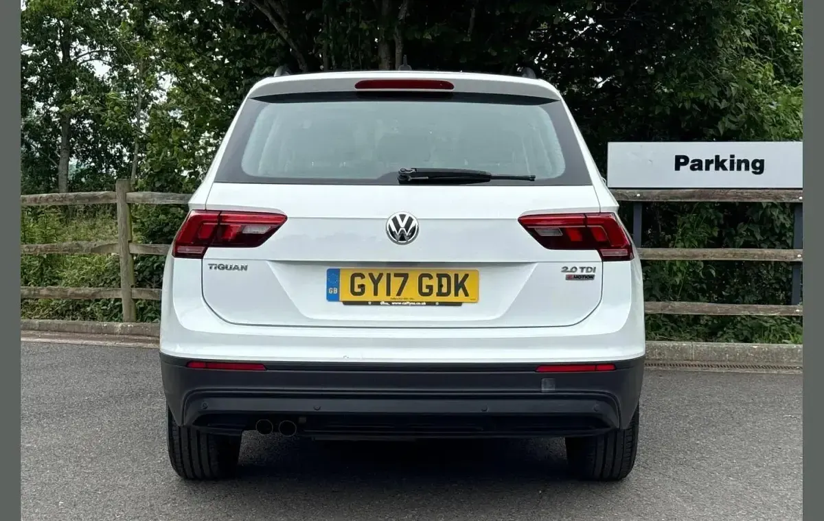 Used VW Tiguan S 147 HP (108 kW) 2017 White SUV
