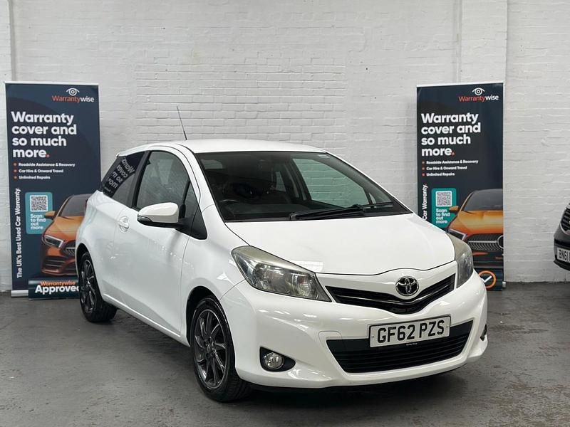 White Used 2012 Toyota Yaris Trend Hatchback | £2,495 - Image 1/4