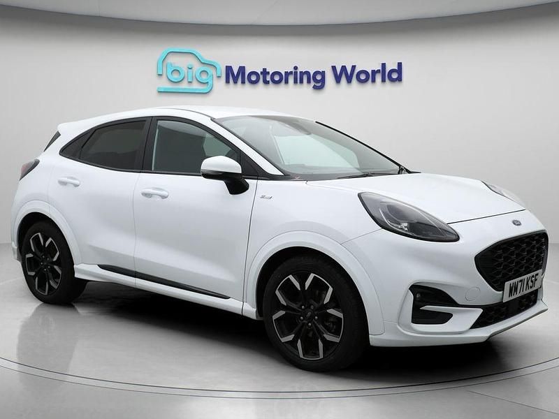 White Used 2022 Ford Puma ST-Line X Hatchback | £13,400 (Good price) - Image 1/4