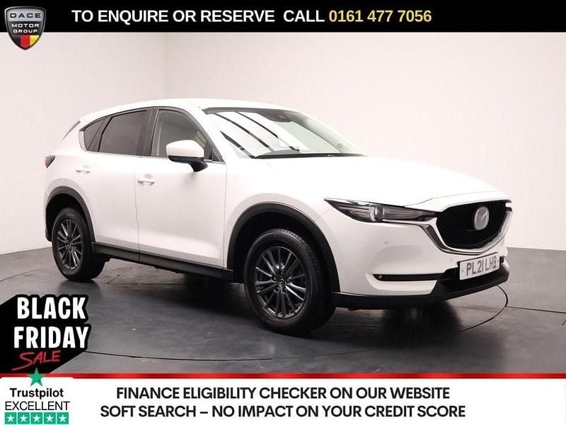 White Used 2021 Mazda CX-5 SUV | £14,990 (Super price) - Image 1/3
