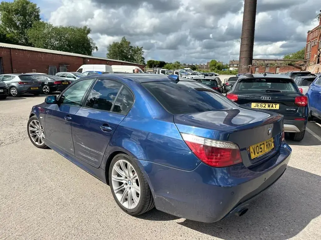 Used BMW 520 M Sport 2007 Blue Sedan