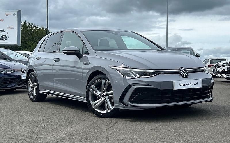 Grey Used 2023 VW Golf VIII R-line Hatchback | £21,495 (A bit pricey) - Image 1/4