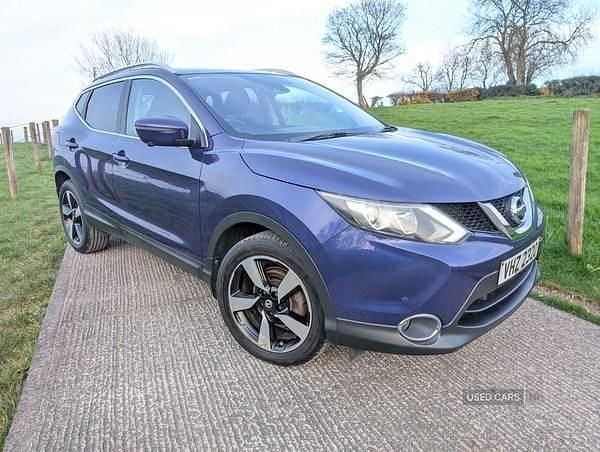 Used Nissan Qashqai N-TEC 110 HP (80 kW) 2016 Blue SUV