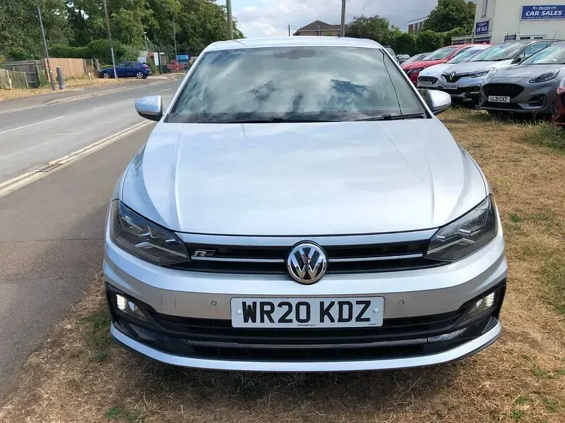Used VW Polo R-line 115 HP (84 kW) 2020 Silver Hatchback