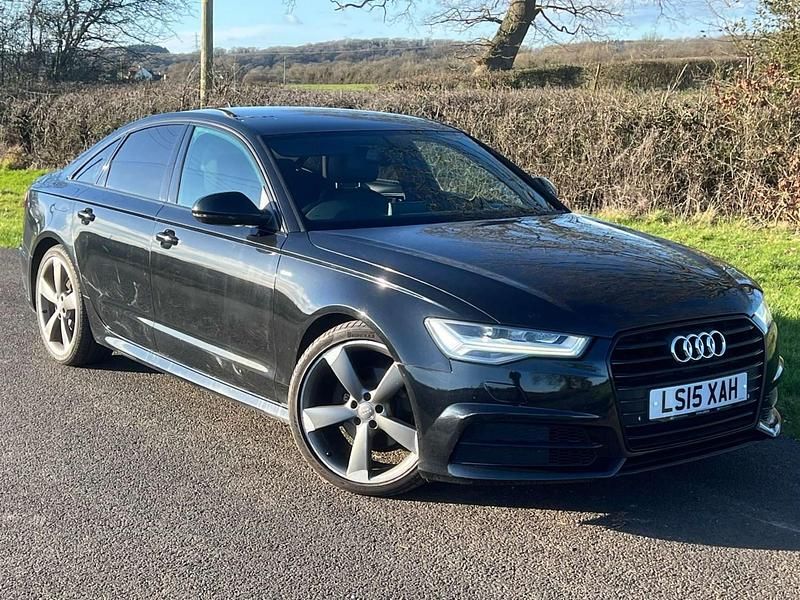 Used Audi A6 Black Edition 2015 Black Sedan