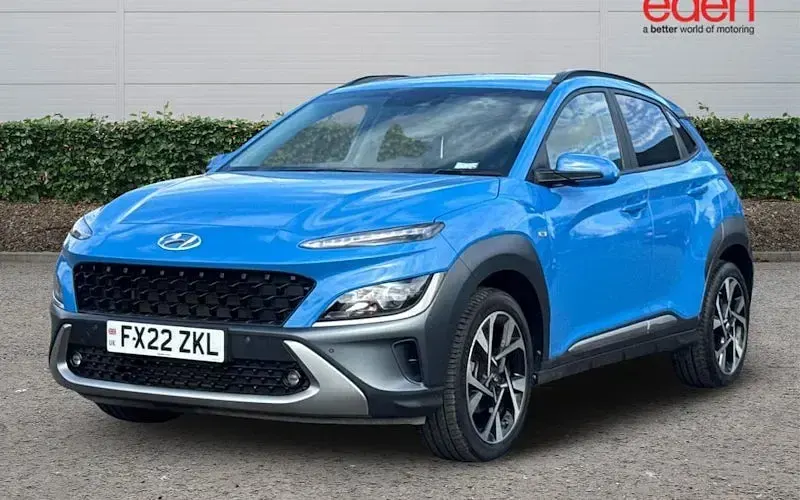 Used Hyundai Kona Premium 120 HP (88 kW) 2022 Blue SUV