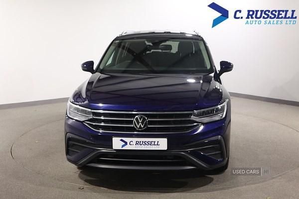 Used VW Tiguan Allspace Life 150 HP (110 kW) 2022 Blue SUV