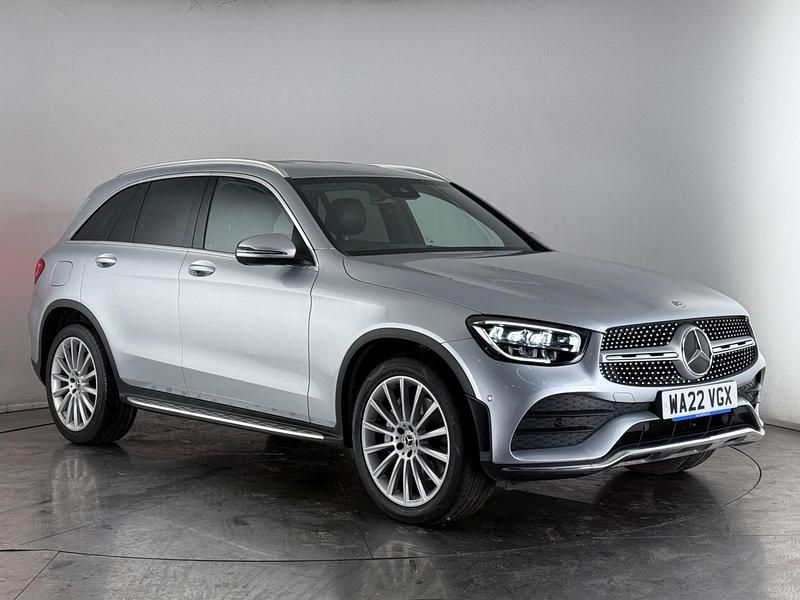 Used Mercedes GLC220 AMG Line Premium 194 HP (142 kW) 2022 Silver Estate