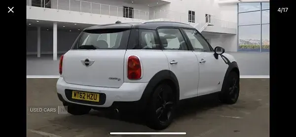 Used Mini Cooper D 112 HP (82 kW) 2012 White Hatchback