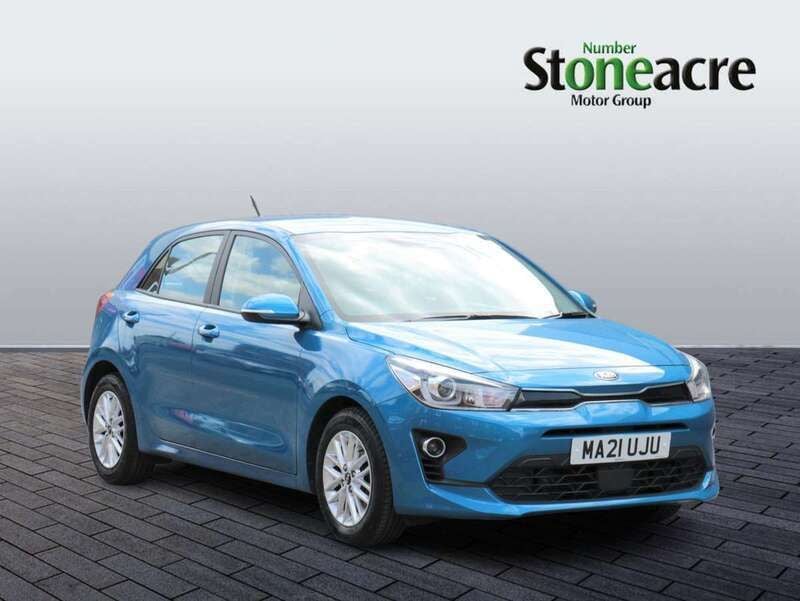 Blue Used 2021 Kia Rio 2 Hatchback | £10,995 (Fair price) - Image 1/4