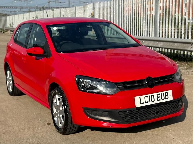 Red Used 2010 VW Polo SE Hatchback | £2,095 (Good price) - Image 1/4