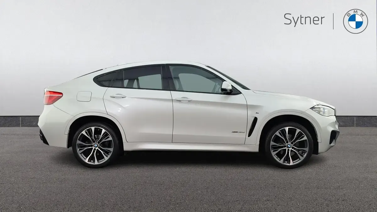 Used BMW X6 M Sport 258 HP (189 kW) 2018 White SUV