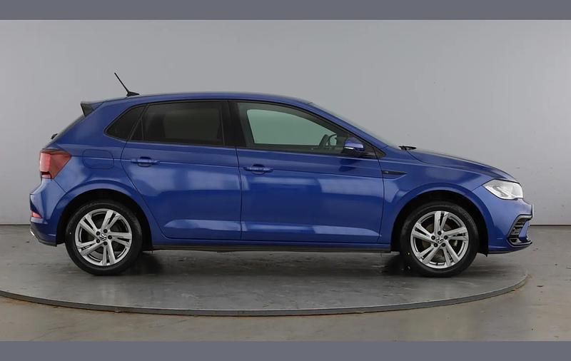 Used VW Polo R-line 95 HP (69 kW) 2023 Blue Hatchback
