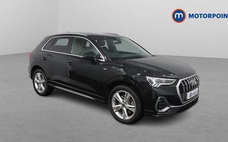 Black Used 2023 Audi Q3 S-Line SUV | £25,949 (Fair price) - Image 1/4