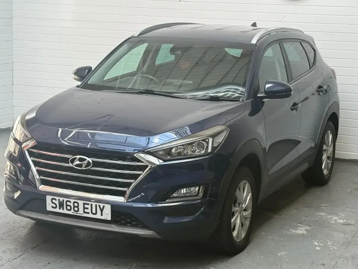 Used Hyundai Tucson SE 2018 Blue SUV