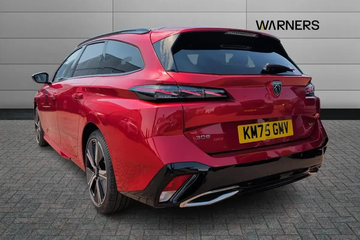 Used Peugeot 308 SW GT 143 HP (105 kW) 2025 Red Estate