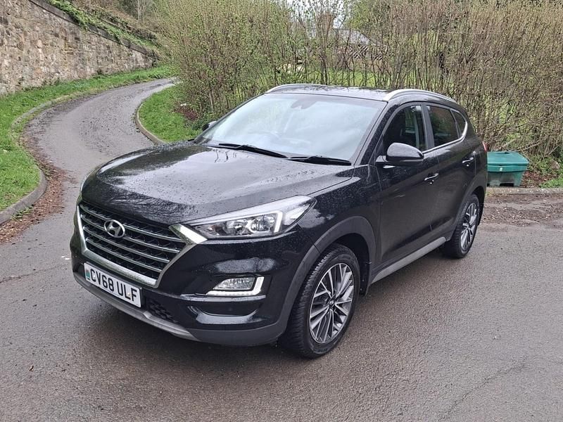 Usado Hyundai Tucson Premium 115 CV (84 kW) 2018 Negro SUV