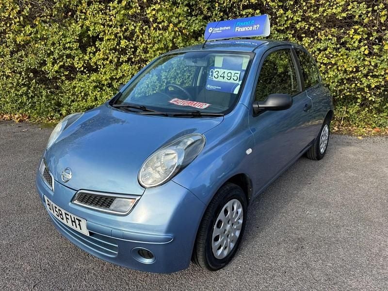 Used Nissan Micra Visia+ 79 HP (58 kW) 2008 Blue Hatchback