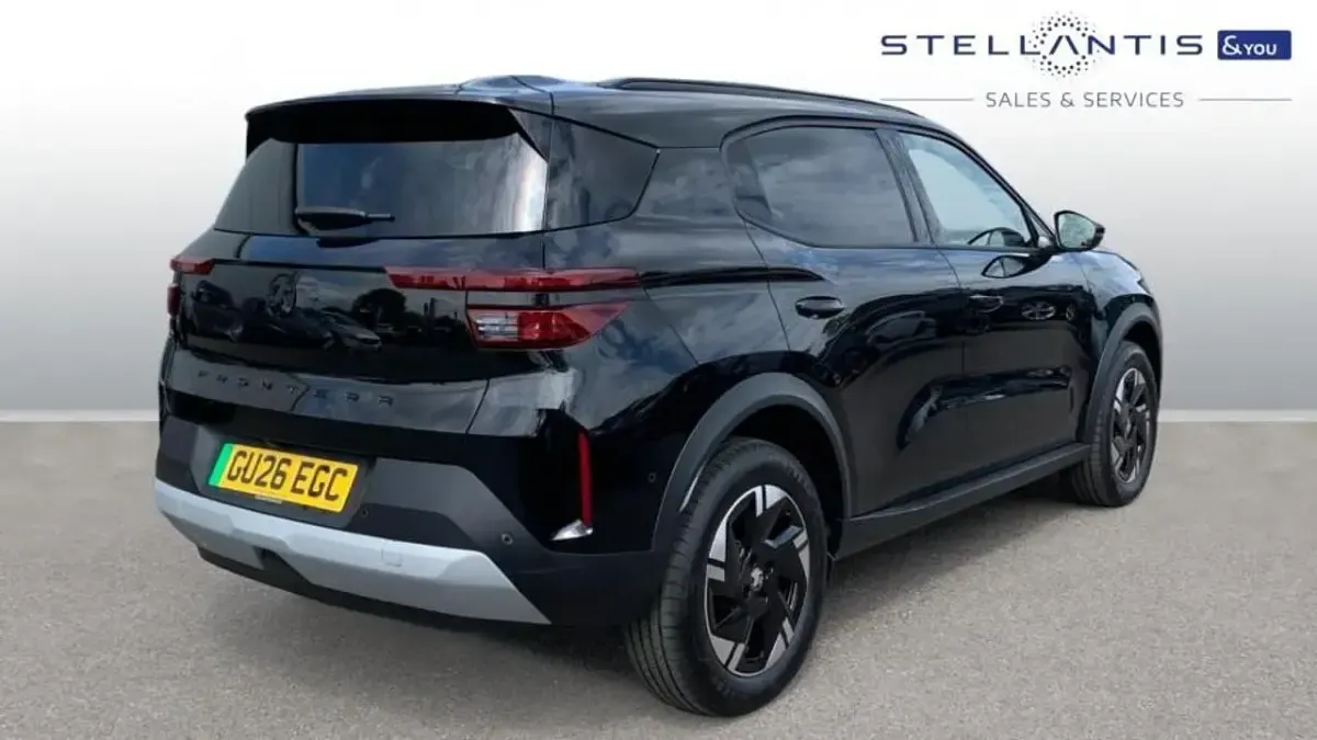New Vauxhall Frontera Ultimate 81 kW (111 HP) 2026 Black SUV