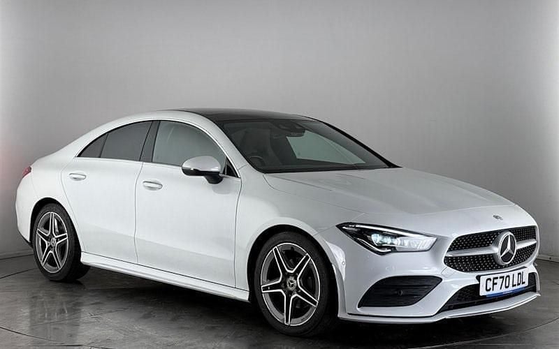 White Used 2021 Mercedes CLA180 AMG Line Premium Plus Sedan | £18,350 (Fair price) - Image 1/3