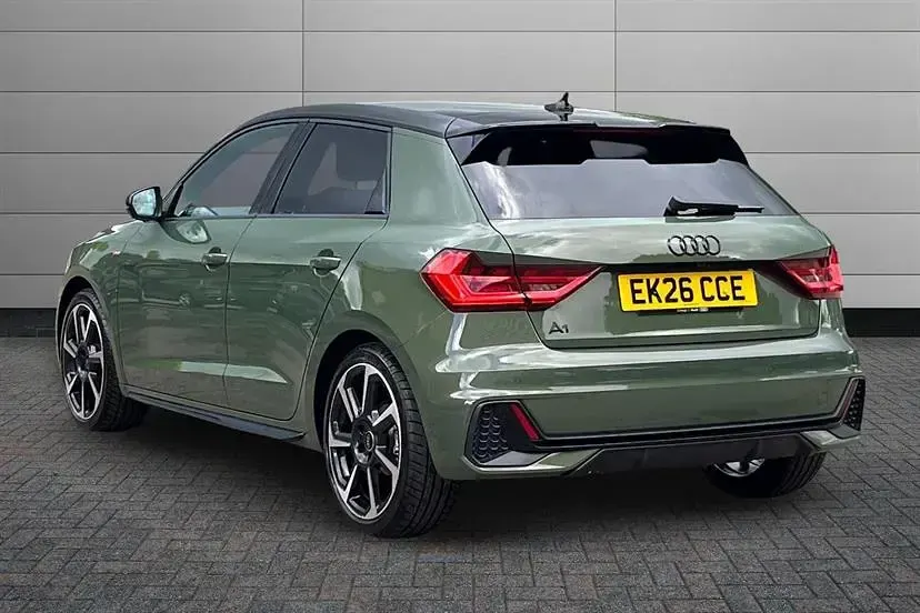 Used Audi A1 Black Edition 116 HP (85 kW) 2026 District green SUV