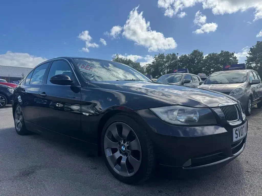 Used BMW 325 Basis 2007 Black Sedan
